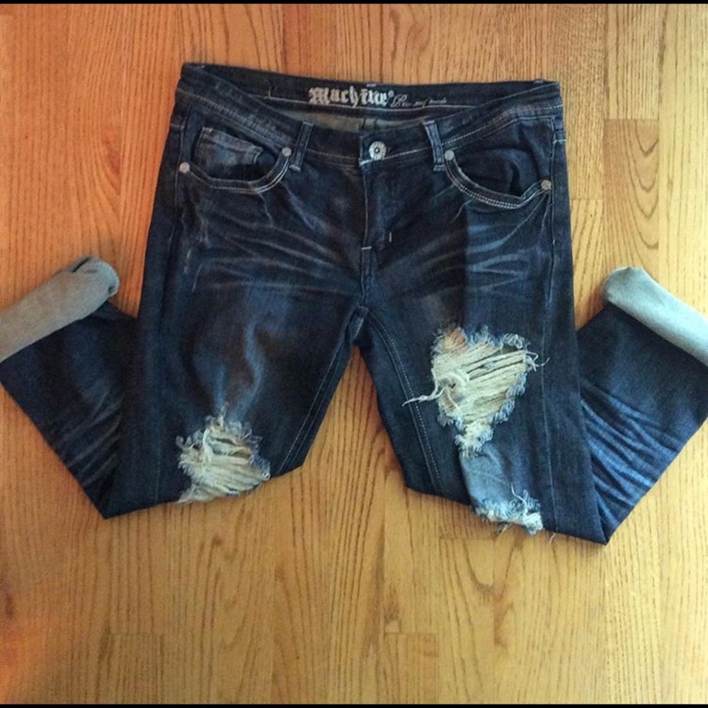 Blue Ripped jeans